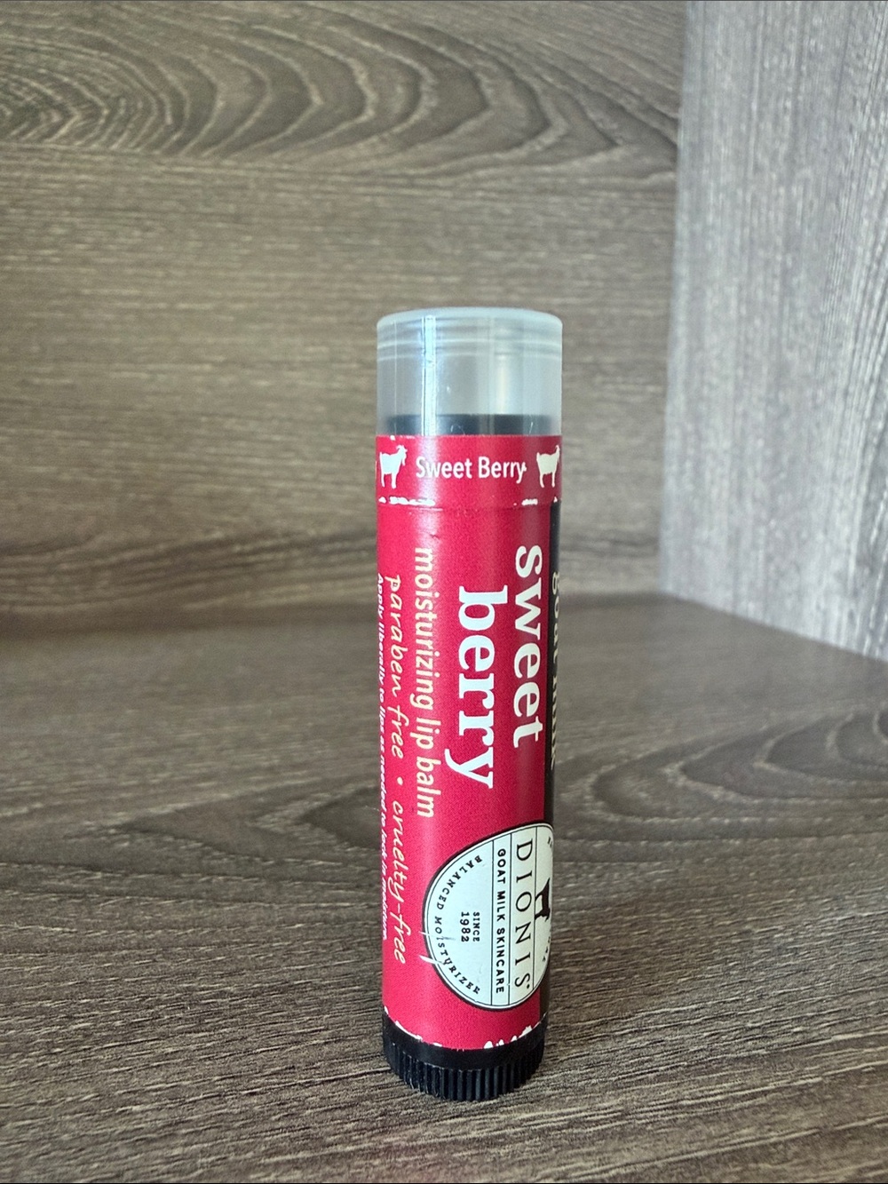 ❤️$5 NWT Dionis Sweet Berry Goat Moisturizing Lip Balm 4.25g